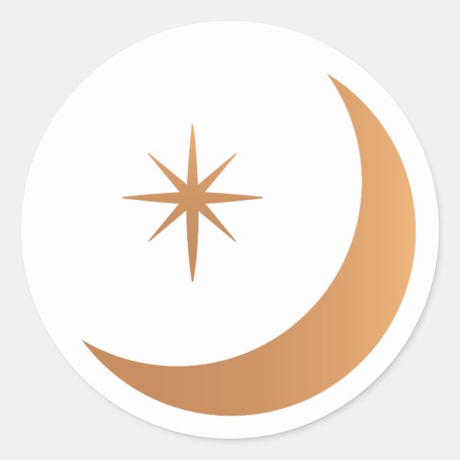 Crescent Moon / Stickers (Vorderseite)