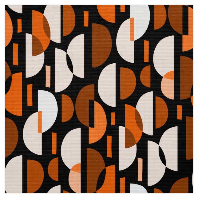 Crescent Pattern 010921 - Orange Stoff (Muster)