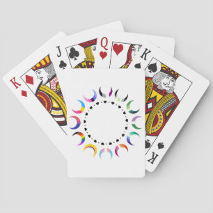 Crescent Pride Moons & Black Hearts Spielkarten