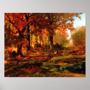 Cresheim Schlucht, Wissahickon, Herbst Thomas Poster