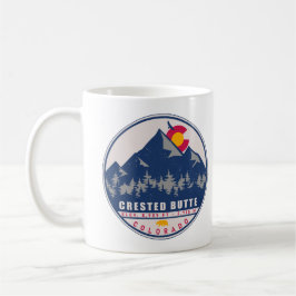 Crested Butte Colorado Retro Souvenirs Kaffeetasse