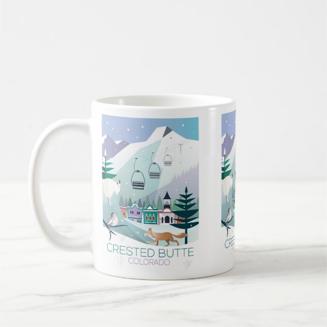 Crested Butte-Tasse Kaffeetasse (Links)
