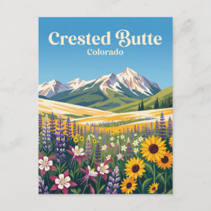 Crested Butte USA Postkarte