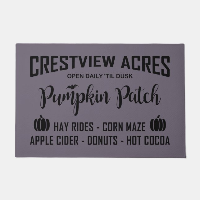 CRESTVIEW ACS PUMPKIN PATCH FUßMATTE (Vorderseite)