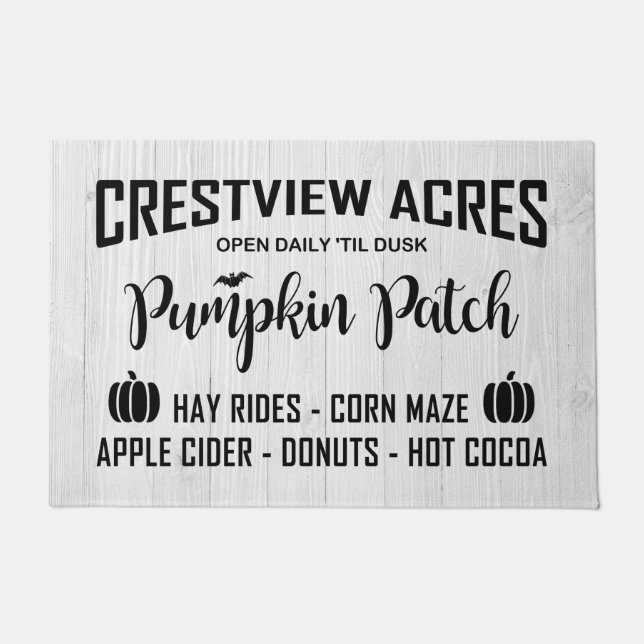 CRESTVIEW ACS PUMPKIN PATCH FUßMATTE (Vorderseite)