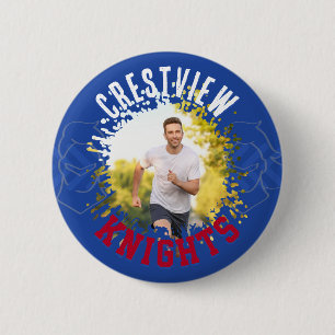 Crestview Knights Sportteam-Button Button