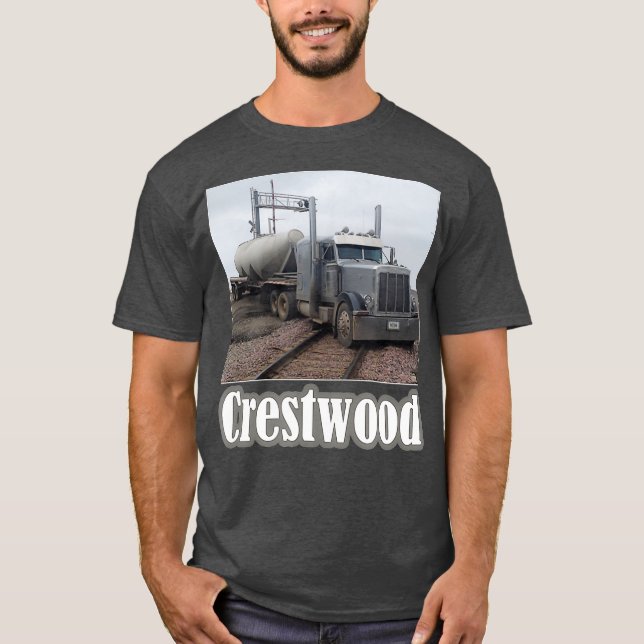 Crestwood Kentucky KY Tourism Semi Stuck on _12 T-Shirt (Vorderseite)