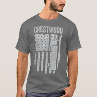 Crestwood Kentucky KY Tourismus halb stecken gebli T-Shirt