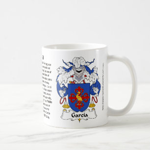 Crête de famille de Garcia sur une tasse