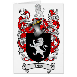 Crête de famille de Lewis - manteau de Lewis des