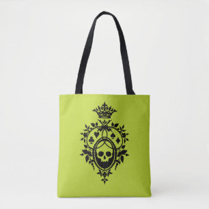 Crête verte avec Sac fourre-tout crâne et costumes