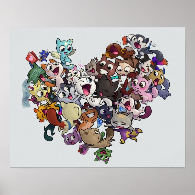 Créu Cat Fans Poster (Vorne)