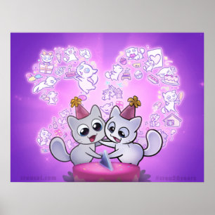 Créus 20-jähriges Poster