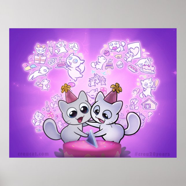 Créus 20-jähriges Poster (Vorne)