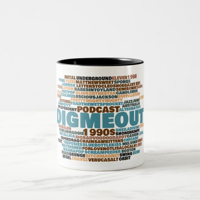 Creusez-moi expriment la tasse à deux tons de (Centre)