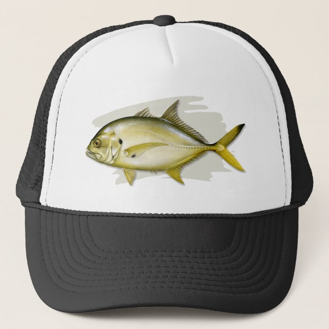 Crevalle Jack Trucker Hat Truckerkappe (Vorderseite)