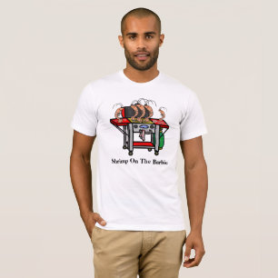 Crevette sur Barbie ou le T-shirt drôle de gril