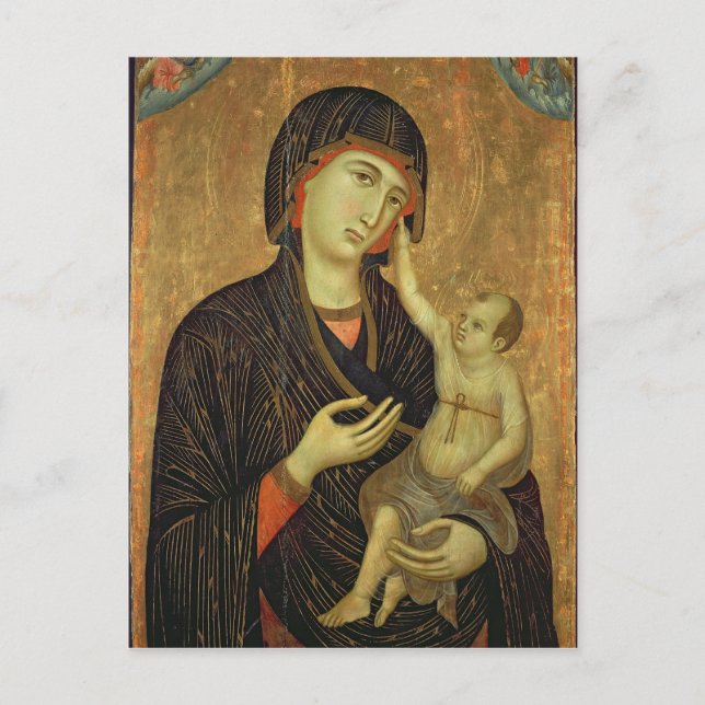 Crevole Madonna, c.1284 Postkarte (Vorderseite)