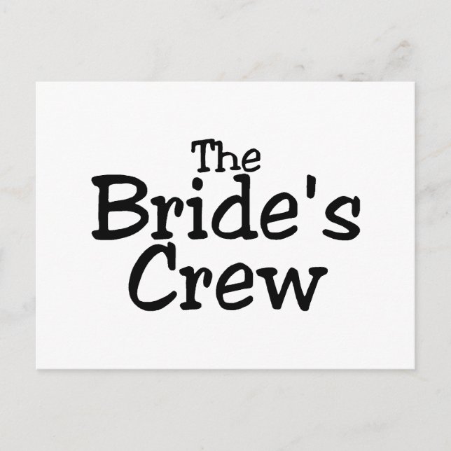 Crew 2 der Briden Postkarte (Vorderseite)