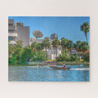 Crew auf der Wasserstraße