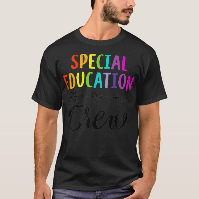 Crew Bildung Zurück zur Schule Lehre T-Shirt (Vorderseite)