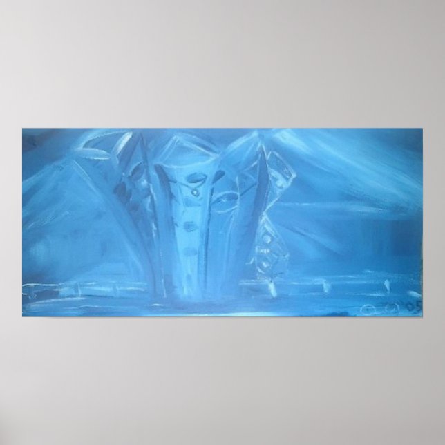 CREW BLAUE CITY POSTER (Vorne)