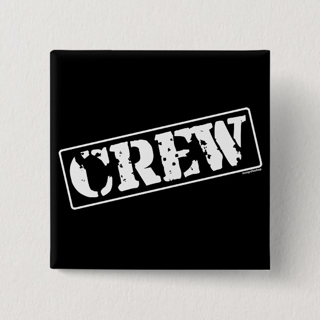 Crew-Briefmarke Button (Vorderseite)