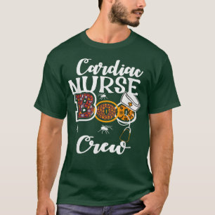 Crew Cardiac Nurse Boo Halloween Herzkrankenkrankh T-Shirt
