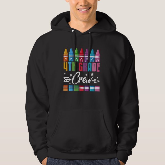 Crew der 4. Klasse Hoodie (Vorderseite)