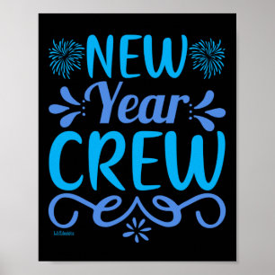 CREW DES NEUJAHRES POSTER
