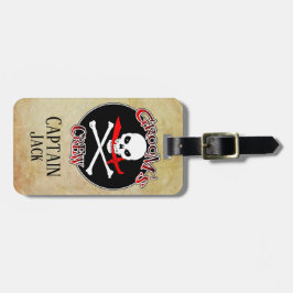 Crew des personalisierten Grooms Gepäckanhänger