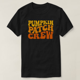 Crew des scharfen Kürbispatches, Halloween Men T-Shirt