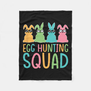 Crew Ei Jäger Jäger Familie Frohe Ostern Fleecedecke