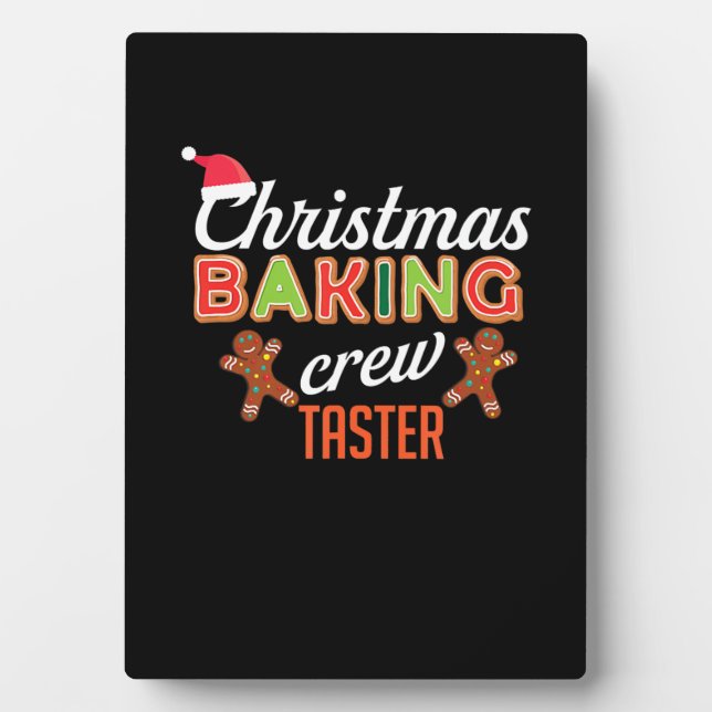 Crew | Ferienbake-Geschenk Fotoplatte (Vorderseite)