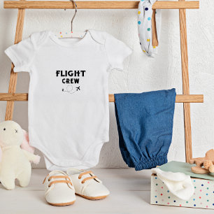 Crew-Flugflugzeug mit modernem Flug Baby Strampler