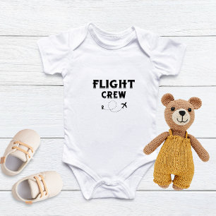 Crew-Flugflugzeug mit modernem Flug Baby Strampler