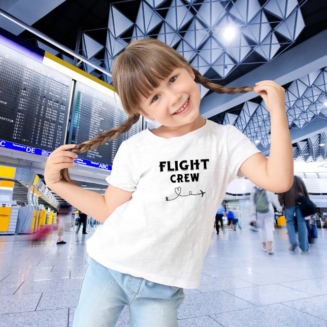 Crew-Flugflugzeug mit modernem Flug Tri-Blend Shirt (Von Creator hochgeladen)
