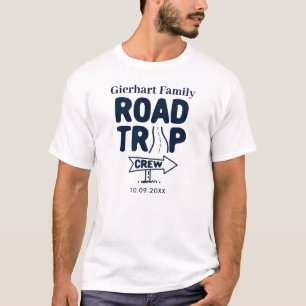 Crew für Familienreisen Jahresurlaub Matching T-Shirt