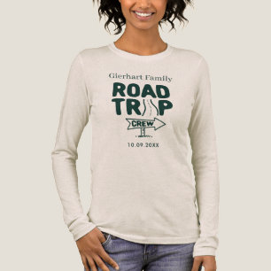 Crew für Familienreisen Jahresurlaub Tri-Blend Shirt