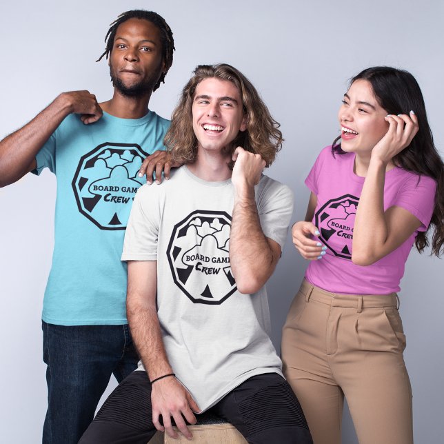 Crew für Mainboard Schwarze Rahmen Mens Shirt (Von Creator hochgeladen)