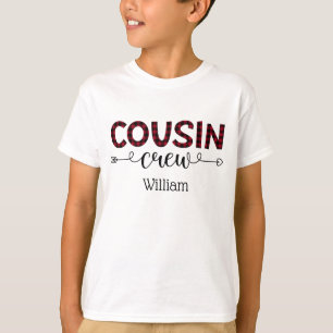 Crew für personalisierte Cousin T-Shirt