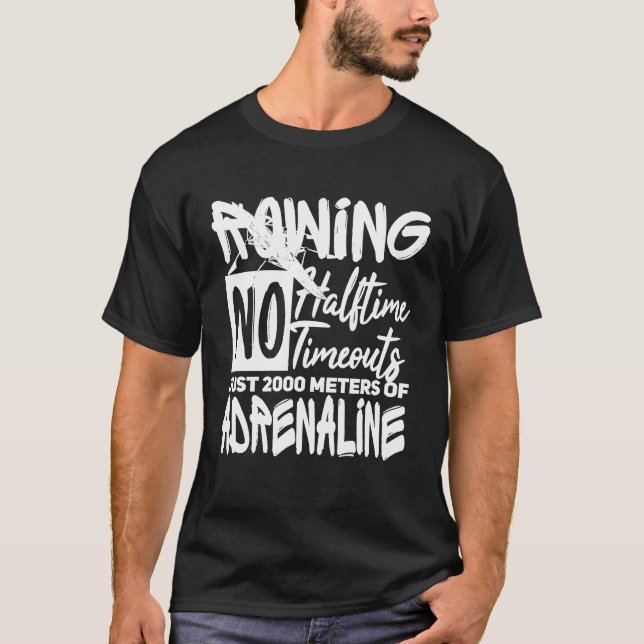 Crew Gabe Funny Paddling Rumpf 4 T-Shirt (Vorderseite)