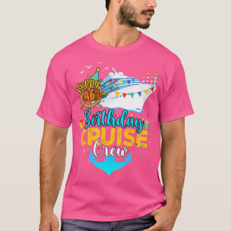 Crew Geburtstag T-Shirt