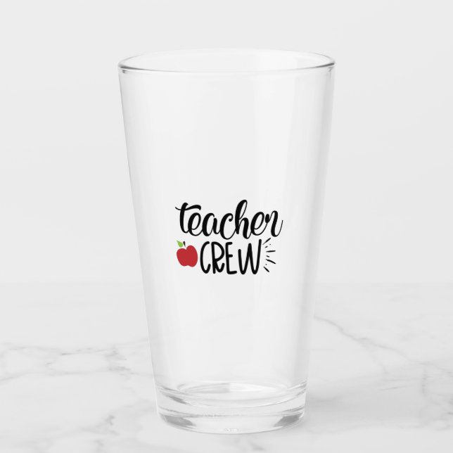 Crew Glas (Vorderseite)