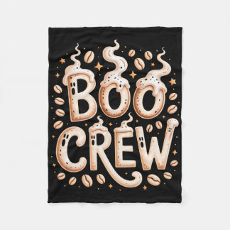 Crew Halloween Cappuccino Espresso Rist Fleecedecke