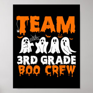 Crew Halloween Ghost der dritten Klasse Poster