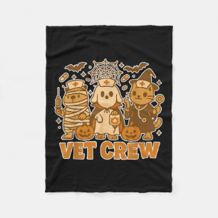 Crew Halloween Kostüm Hund Katze Capybara Haustier Fleecedecke