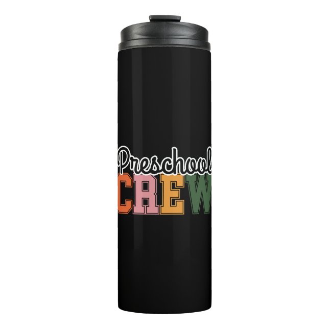 Crew im Vorschulalter Niedlich Thermosbecher (Vorderseite)