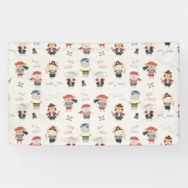 Crew Kind Party Pirate Banner