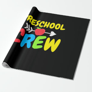 Crew-Lehrer Geschenkpapier